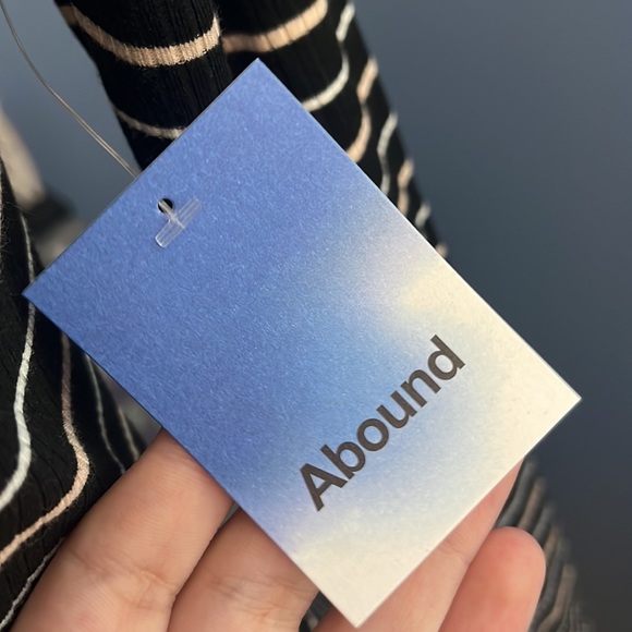 Abound Striped Midi Body Con Dress - Picture 6 of 6